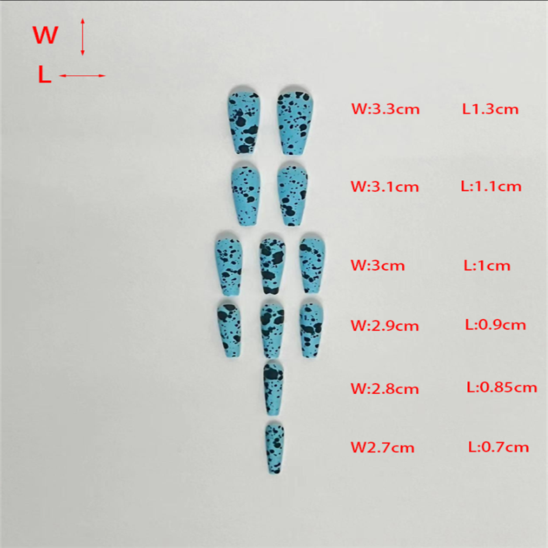 鑫都文化集团荣耀出品XDXX-0151穿戴甲甲片专用穿戴式贴片免刻磨超薄无痕假指甲美甲店延长甲成人散粉穿戴甲美甲详情8