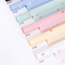 20 sheets Flower Packing Paper Waterproof Flower Rain Transparent Plastict Material Valentien's Day