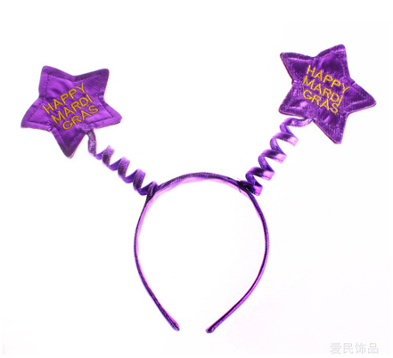 节日派对/皇冠发箍/兔耳发箍/生日发箍/节日头扣/公主头饰/节日头饰细节图