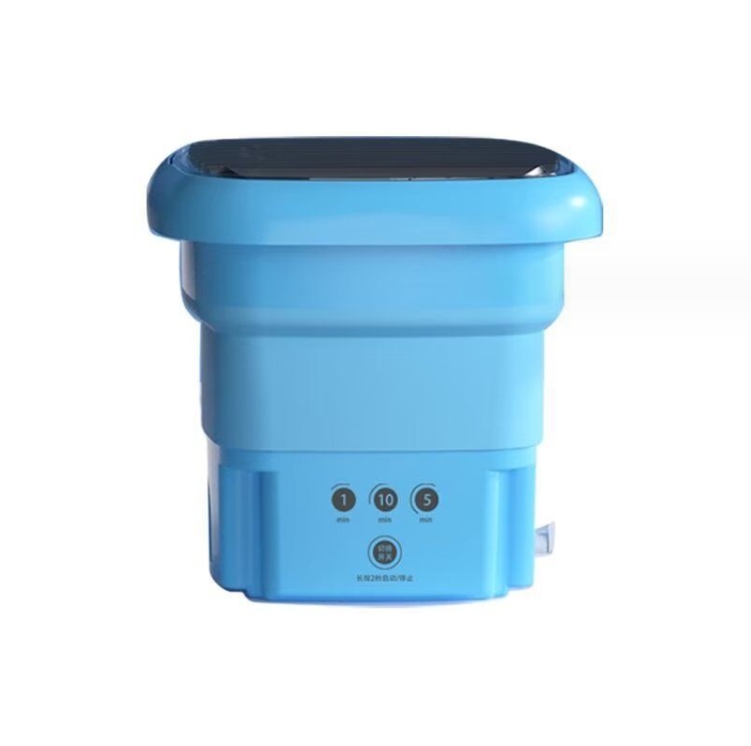 Folding washing machine 6.5L integrated washing and spinning mini small washing machine for baby underwear and underpants Application Scenario