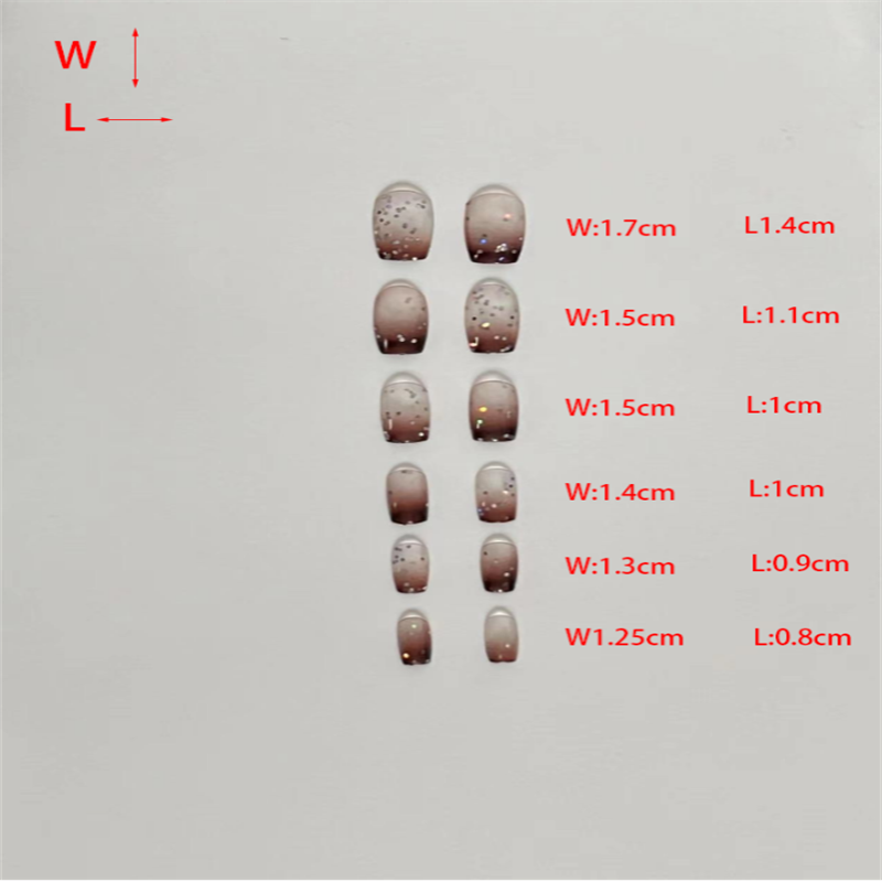 穿戴甲/美甲钻饰品/指甲装饰/创意饰品/美甲饰品白底实物图