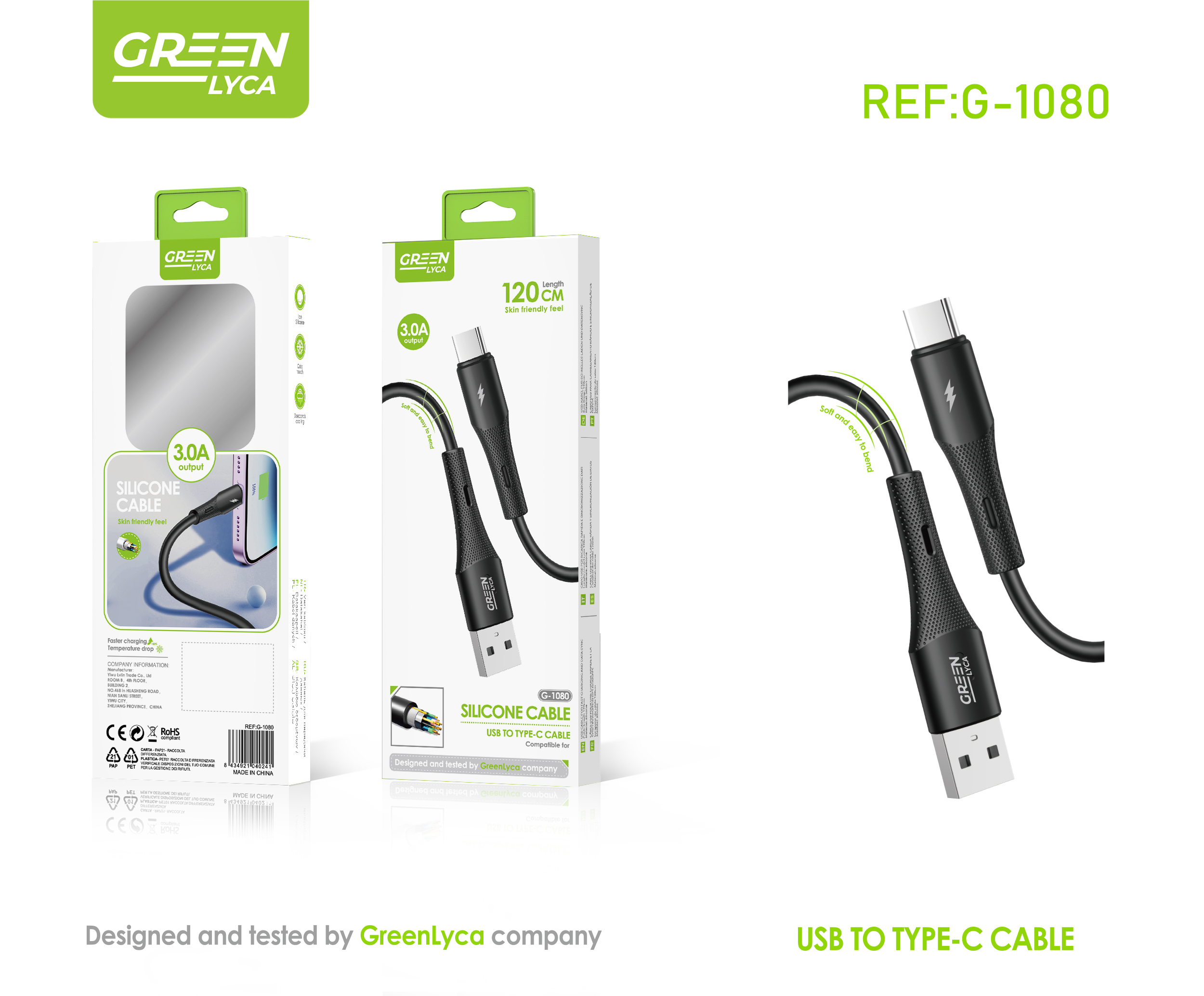 数据线/苹果数据线/手机膜/充电线/三头数据线广东产品图