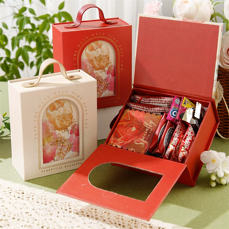 白色包装盒/伴手礼礼品盒/结婚礼盒/西苔/项链礼盒白底实物图