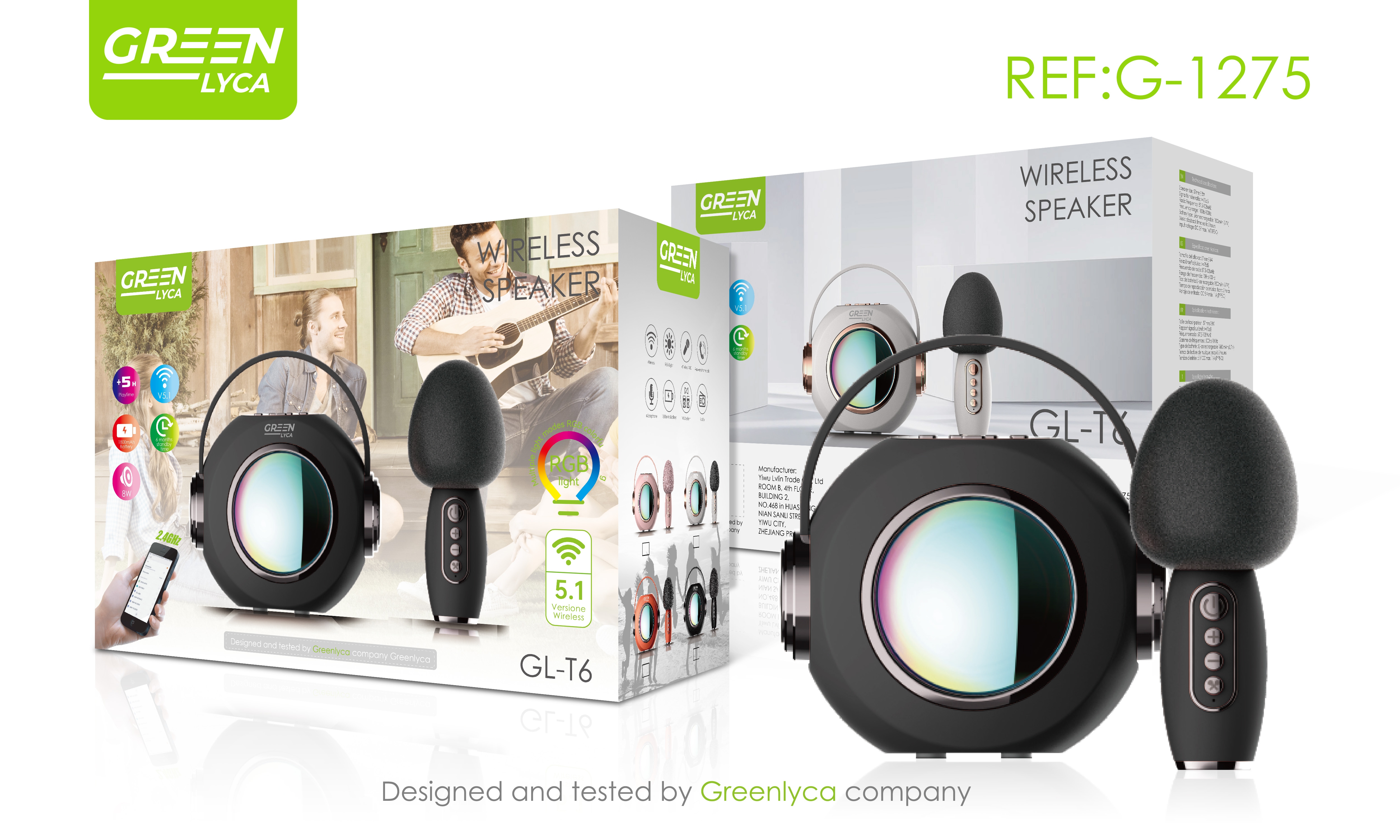 绿琳LS-T6蓝牙音箱