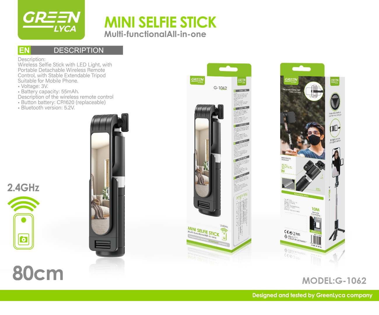 Greenline GL-P08JV1 soporte de foto