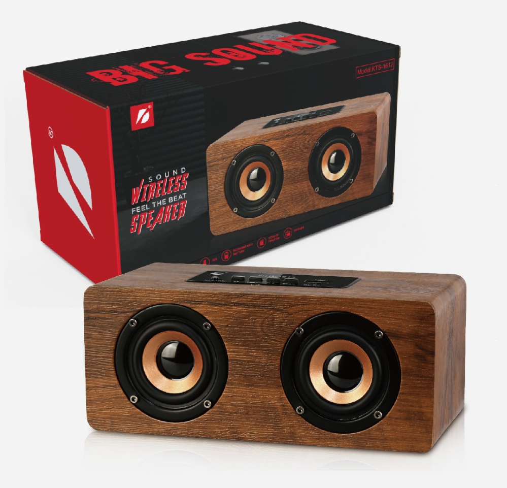 KTS-1612 蓝牙音箱音响音箱低音炮 高清音质无线连接 便携式户外音响设备 音质清晰低音强劲图