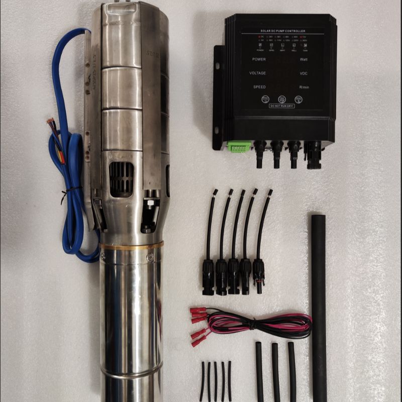 4SSC7.5/80-D120/1300 4英寸太阳能直流潜水泵太阳能水泵系统用于日常供水详情图2