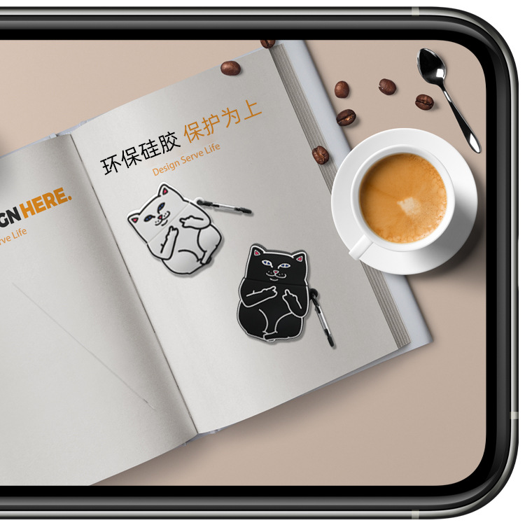 AirPods耳机保护套硅胶保护壳适用于1代2代pro2代爆米花冠军sup详情6