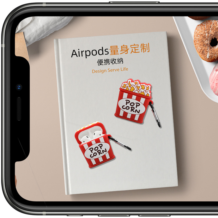 AirPods耳机保护套硅胶保护壳适用于1代2代pro2代爆米花冠军sup详情5