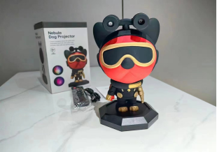 太空人宇航员星空投影灯太空狗小夜灯极光摆件氛围星空灯