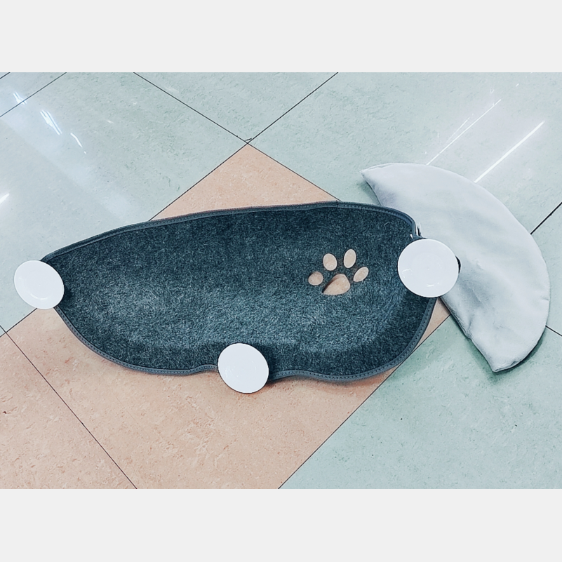 Cat hammock nest Windowsill hanging nest balcony sun Cat hammock hanging cat bed with cotton pad details Picture
