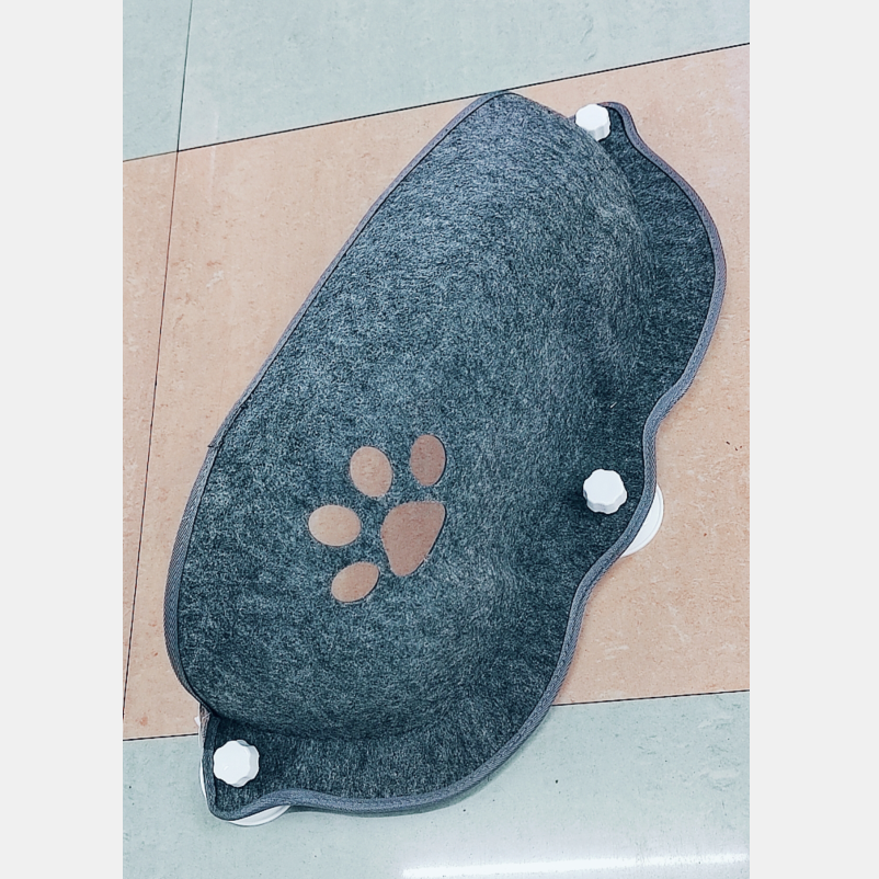 Cat hammock nest Windowsill hanging nest balcony sun Cat hammock hanging cat bed with cotton pad Specification drawing