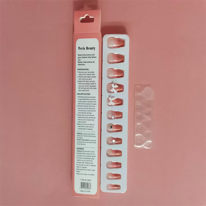 鑫都文化集团荣耀出品XDXX-0240温柔轻奢成人芭蕾美甲可拆卸厂家直销​成人饰品美甲美甲饰品创意饰品详情5