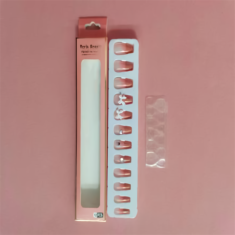 鑫都文化集团荣耀出品XDXX-0240温柔轻奢成人芭蕾美甲可拆卸厂家直销​成人饰品美甲美甲饰品创意饰品详情3