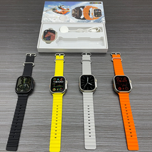 华强北S9新款Watch 9 Ultra健康监测心率心电图手表无线充NFC支付