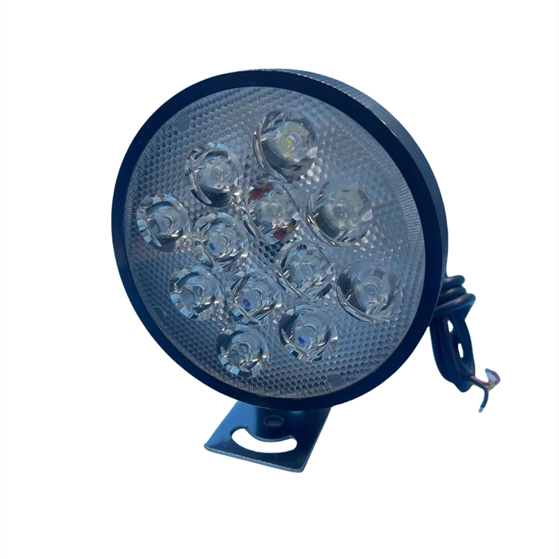 Motorcycle LED spotlights, 12-bead spotlights, 12V-80V universal strobe lights, auto parts Item Picture