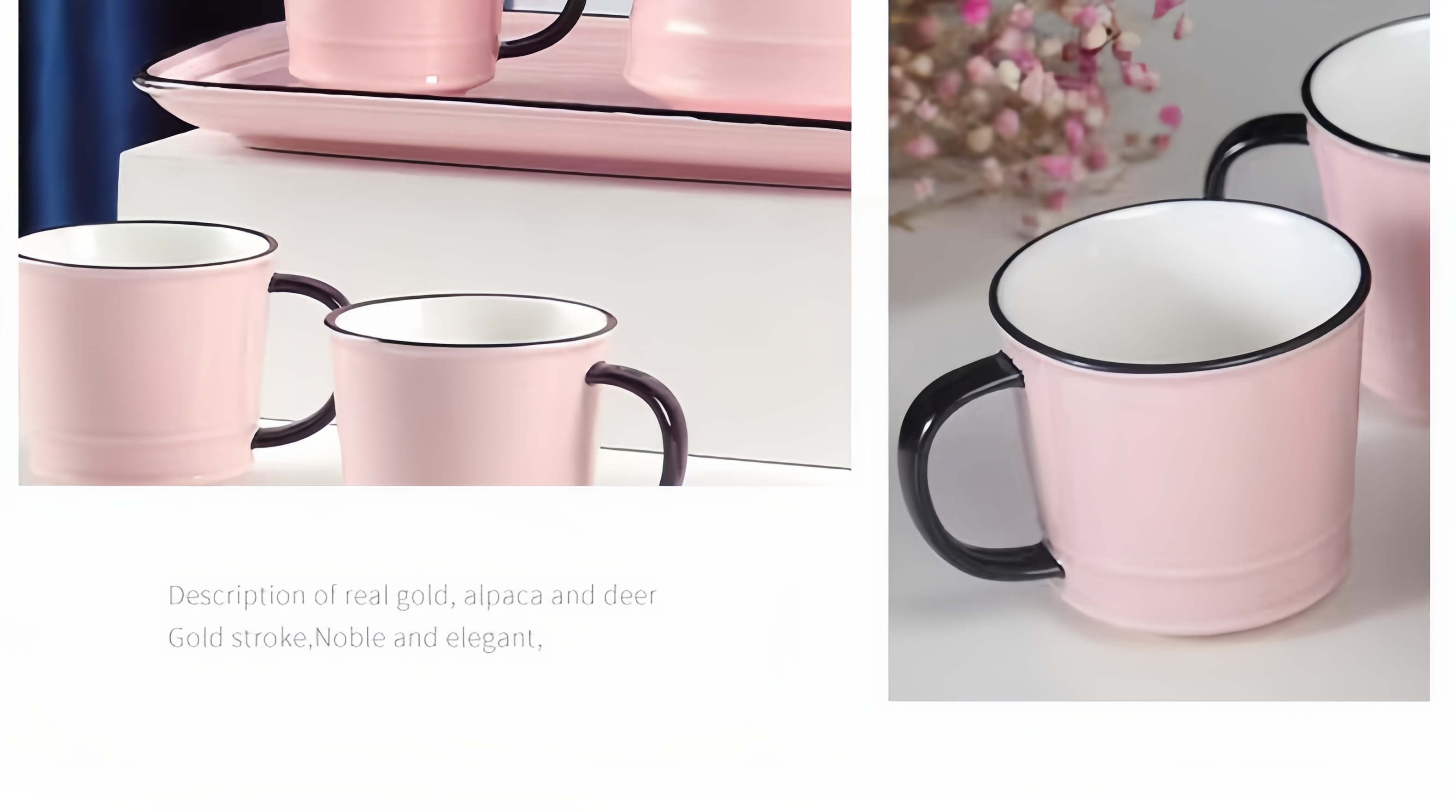 杯子套装礼品/焖烧杯/玻璃茶壶套件/陶瓷卫浴四件套产品图