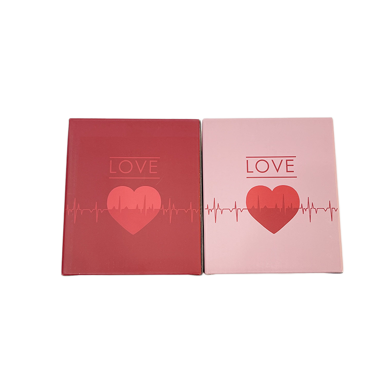 奇韵首饰包装双开天使翅膀永生花求婚戒指玫瑰花盒抽屉高档红色首饰盒详情16