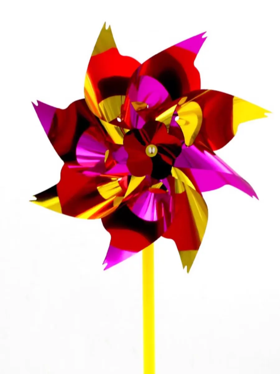 Street stall promotion of QR code small gifts, outdoor kindergarten activity gifts, plastic sheet single windmill small windmill detail image 6