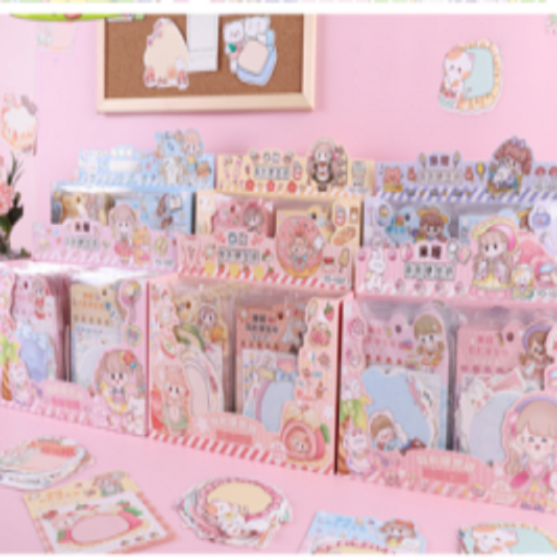 YL015-YD-1037米娅异形便签纸儿童文具批发