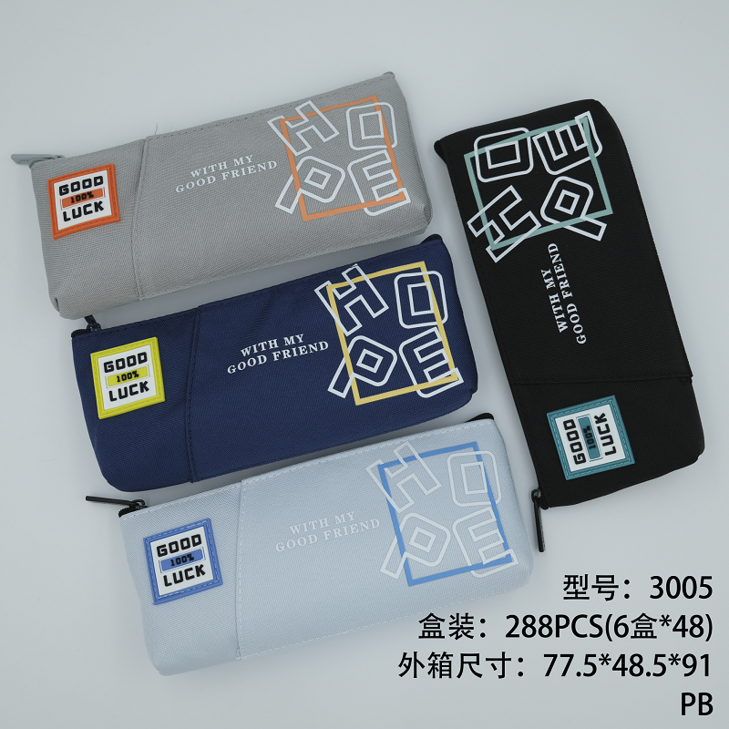YL054-30052 Pencil bag boys pencil-box pencil-stationery bag students with boys new girls