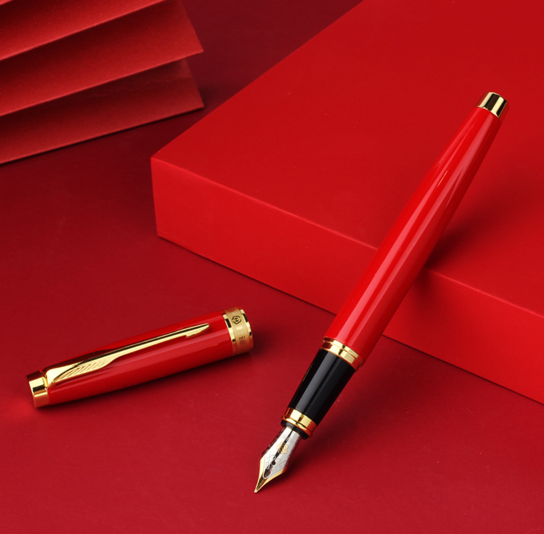 Hero Pen 772 Pen Ink Set (Chinese Red) Specification drawing