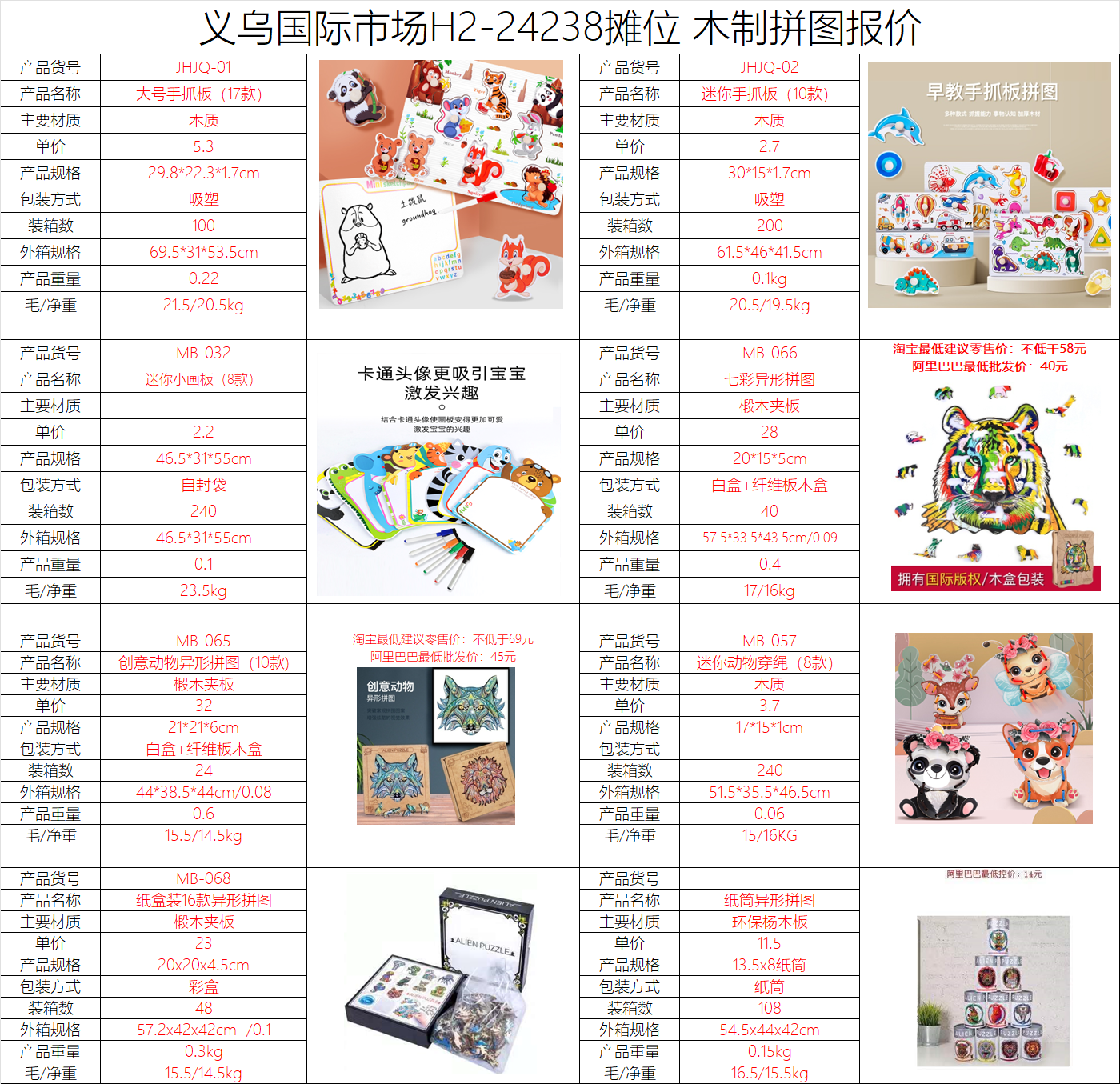 阿文 英文 画板 木制拼图 泰文 俄罗斯方块 卡通拼图 外贸详情图4