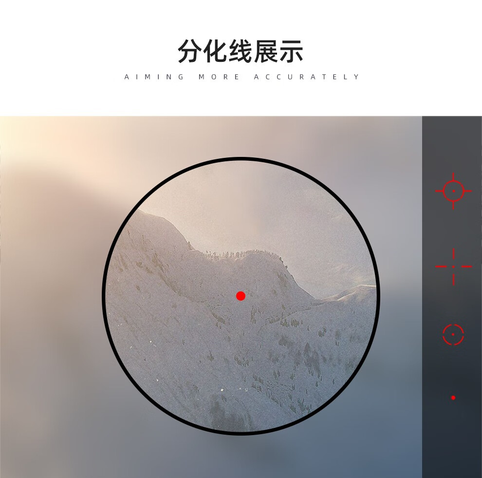 3301107 火狼HD101AJ虹膜四变点反射全息瞄镜器不放大内红点光学瞄准镜详情3