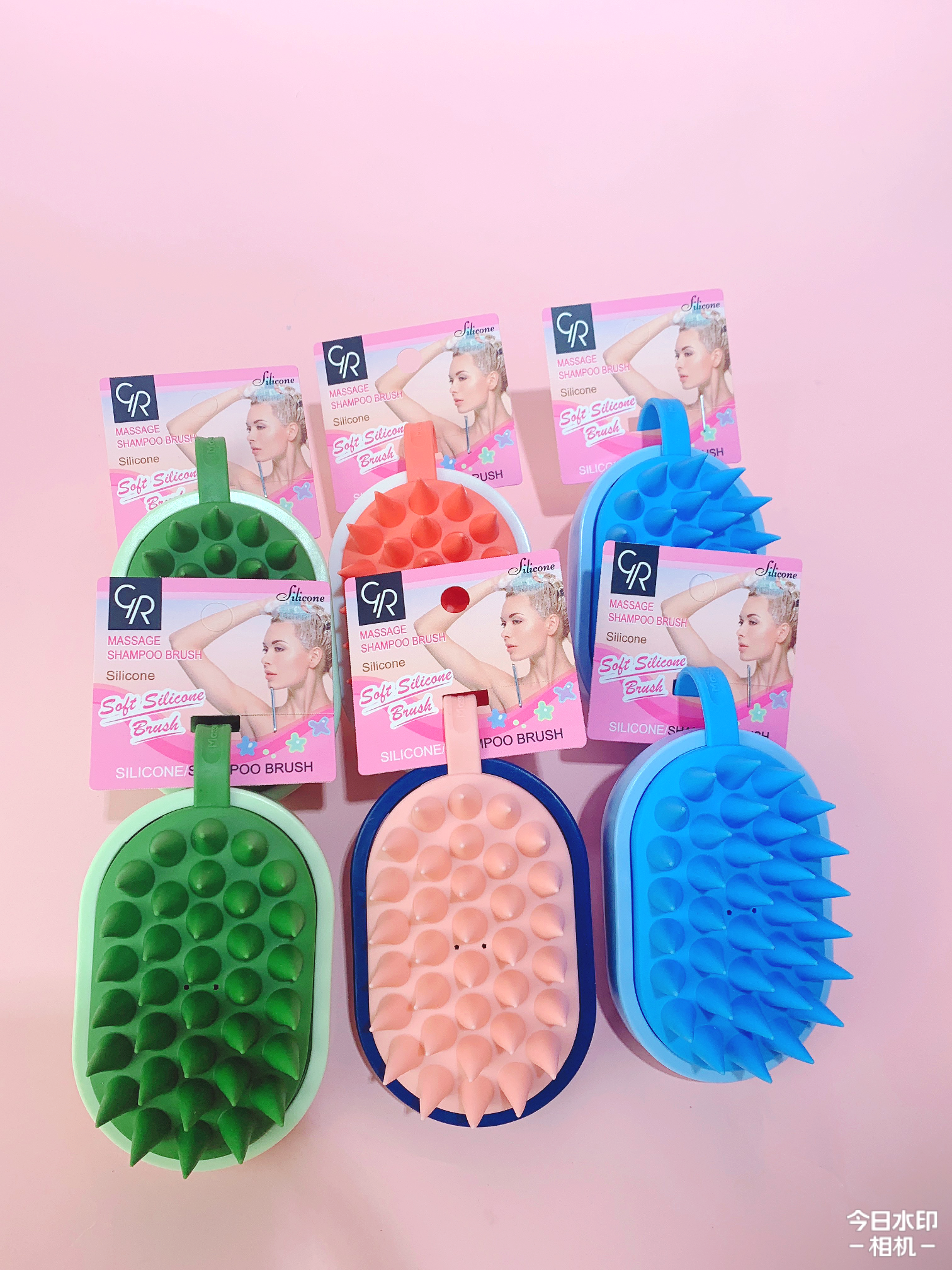 Multi-Color Massage Shampoo Brush