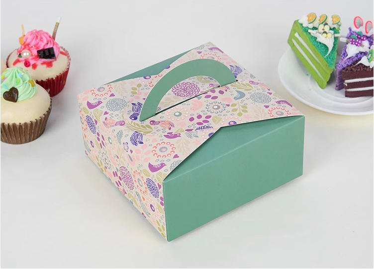 雪媚娘月饼甜品食品打包纸质包装盒蛋糕盒详情5