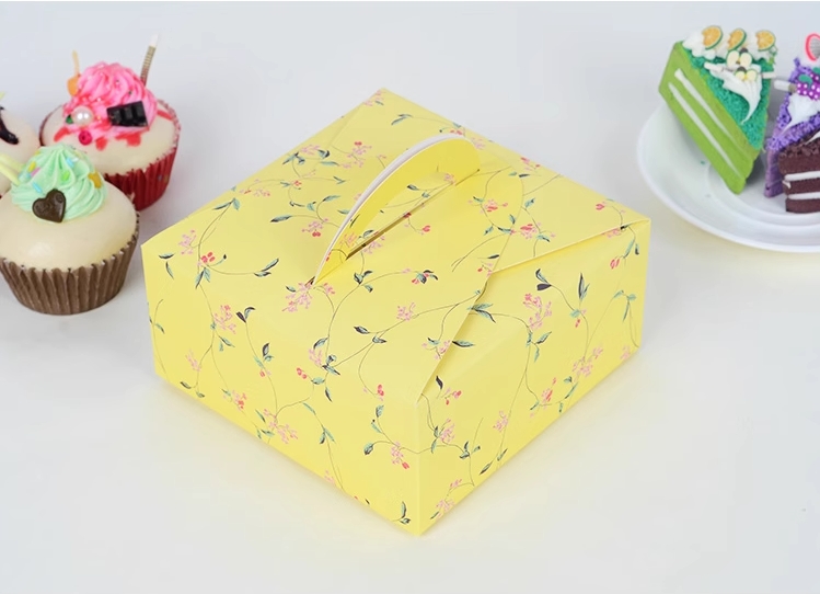 雪媚娘月饼甜品食品打包纸质包装盒蛋糕盒详情2