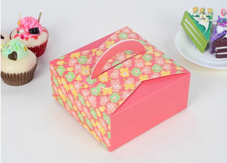 雪媚娘月饼甜品食品打包纸质包装盒蛋糕盒详情3