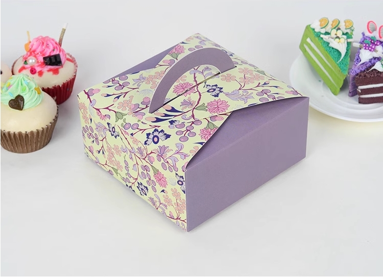 雪媚娘月饼甜品食品打包纸质包装盒蛋糕盒详情4