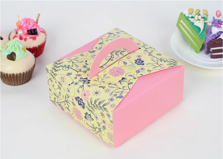 雪媚娘月饼甜品食品打包纸质包装盒蛋糕盒详情1