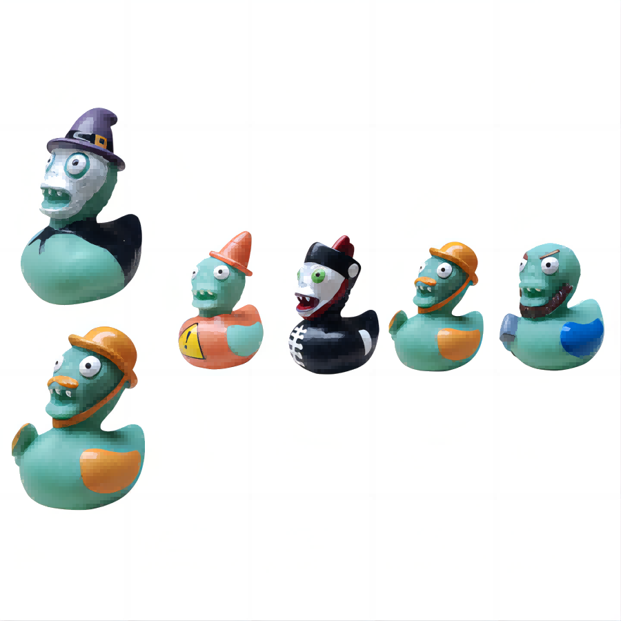 Factory Direct Sales Of All Saints Zombie Duck, All Saints Yellow Duck Children Play In The Water Squeak All Saints Duck Mini Duck Application Scenario