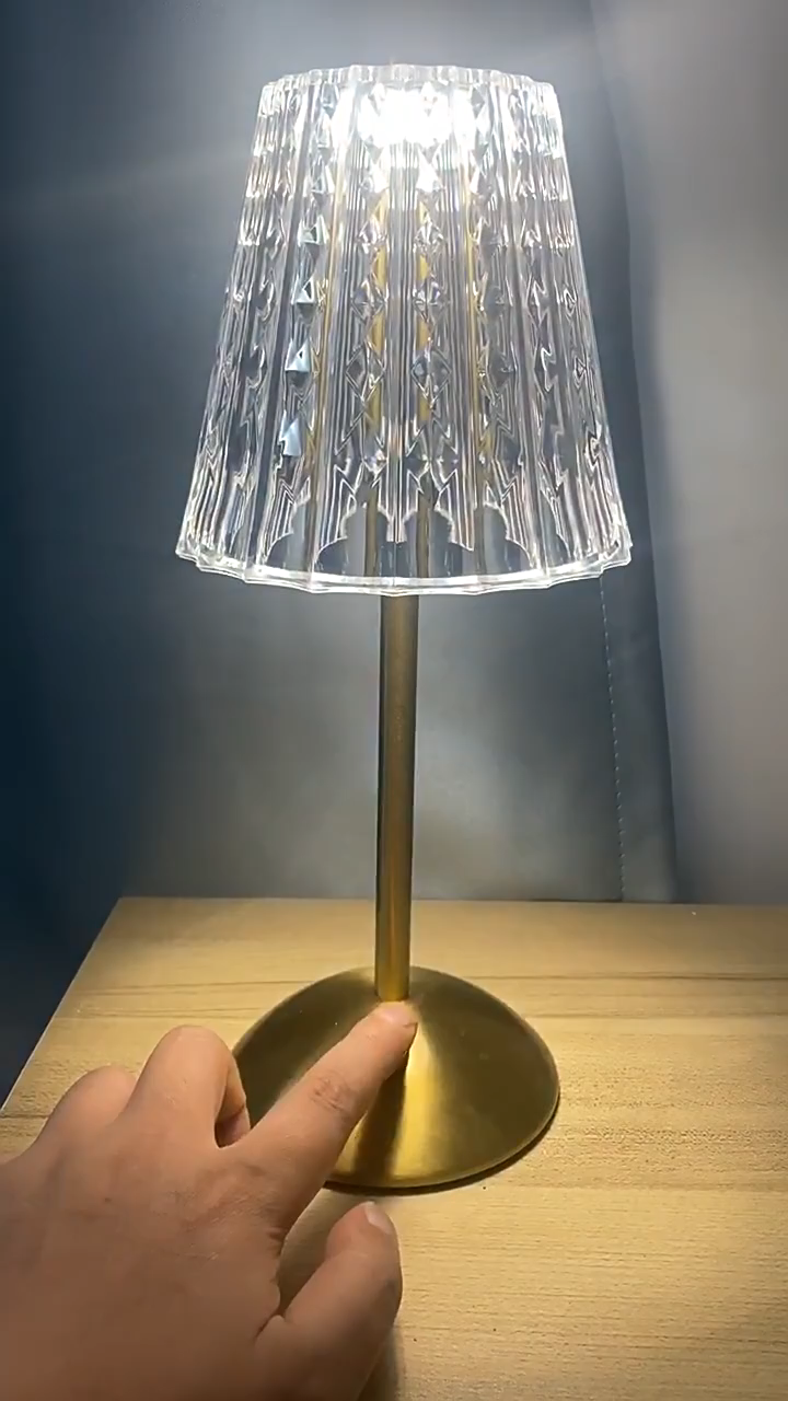 Creative Bedroom Bedside Lamp Cross-Border Ambience Lamp Table Light Touch Portable Charging Nightlight