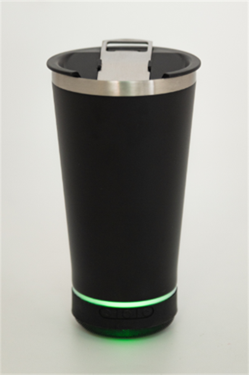 巴西跨境便携杯子蓝牙音响啤酒杯音响杯子七彩防水蓝牙音箱304不锈钢抽真空保冷保温杯 便携车载汽车杯详情3