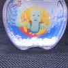 Apple-shaped sand photo frame, modern and simple, replaceable photo frame, water-in photo frame, gift, gift, souvenir, various sequins, warm decorative item, creative item, Zhehui handicraft Application Scenario