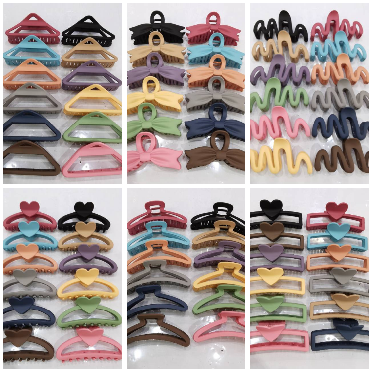 13 cm spring and summer macaron rubber with over twelve color series. Light colors for spring and summer, making hair look more prominent in photos. New hairpin headwear detail image 8