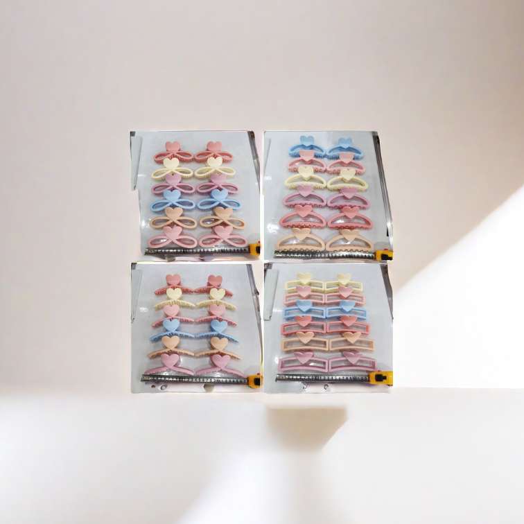 13 cm spring and summer colorful candy-colored cute rubber hair clips, new simple and high-appearance level hair clip headwear detail image 7