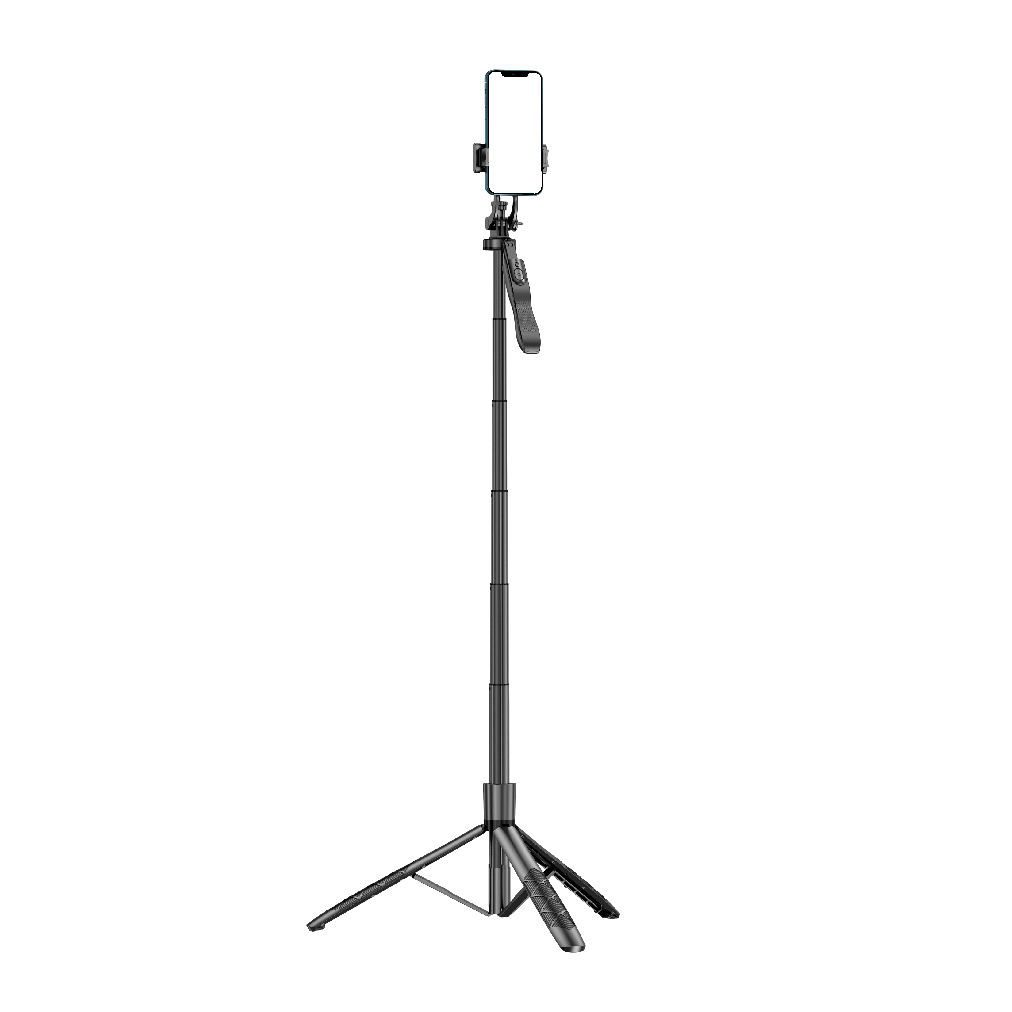 Balanced and steady umbrella-style live streaming tripod Bluetooth selfie stick pic 8