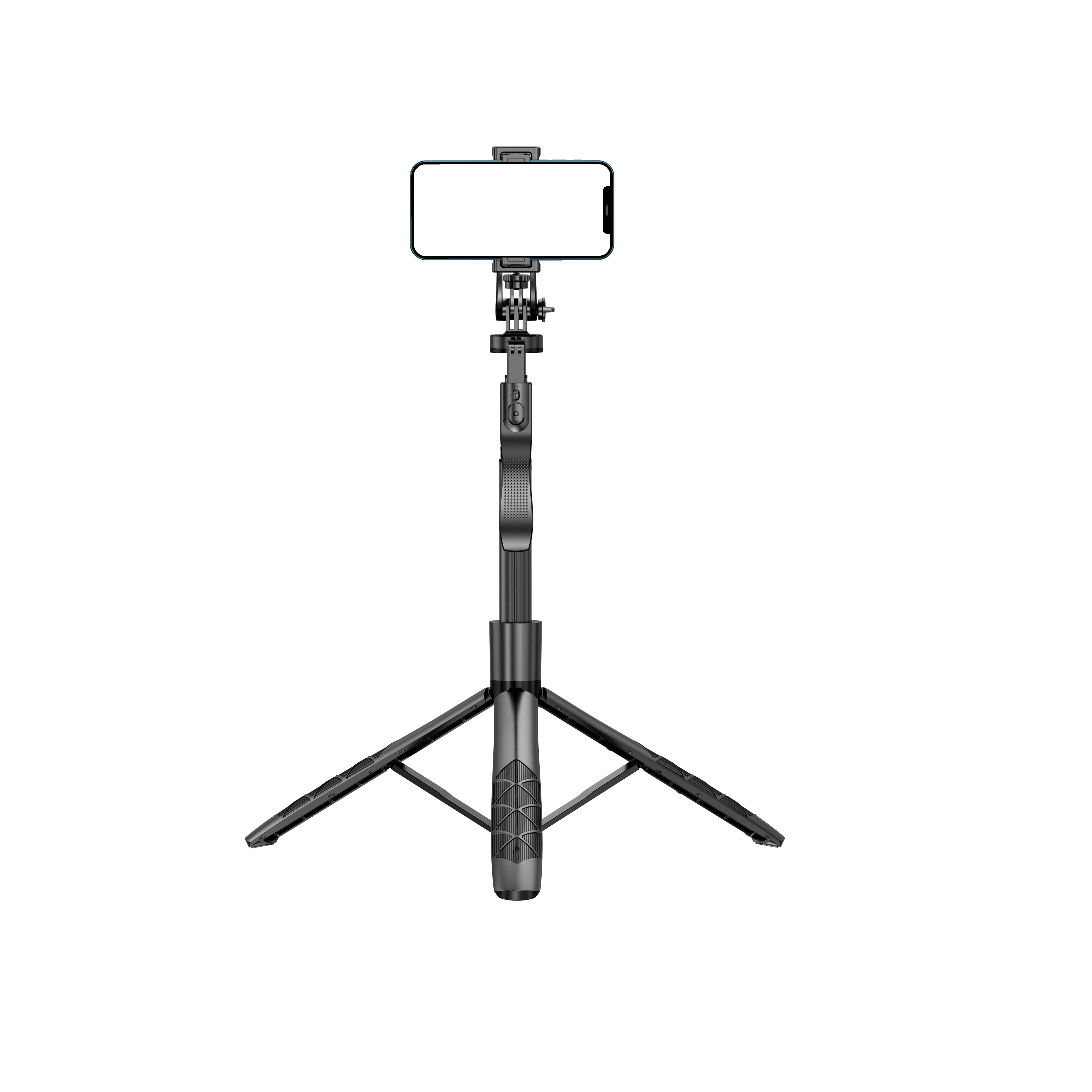 Balanced and steady umbrella-style live streaming tripod Bluetooth selfie stick