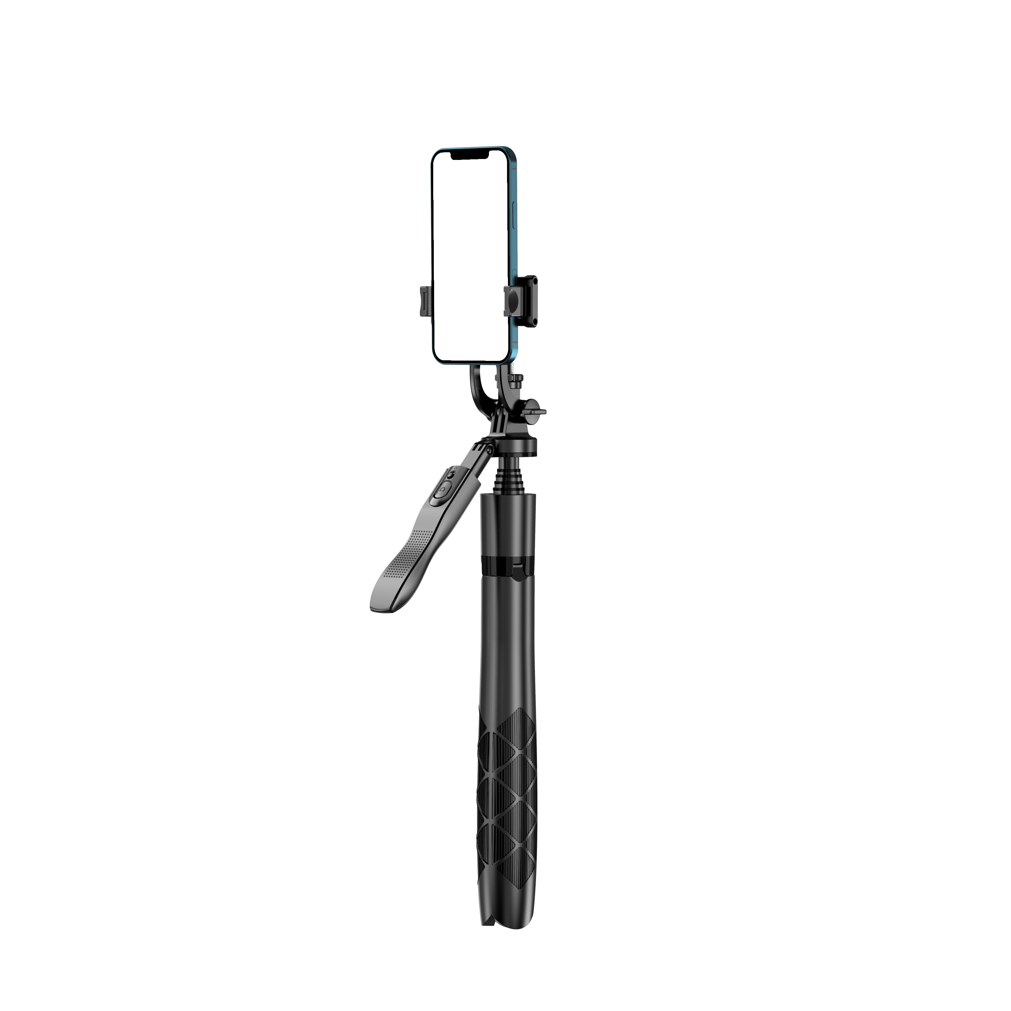 Balanced and steady umbrella-style live streaming tripod Bluetooth selfie stick pic 2