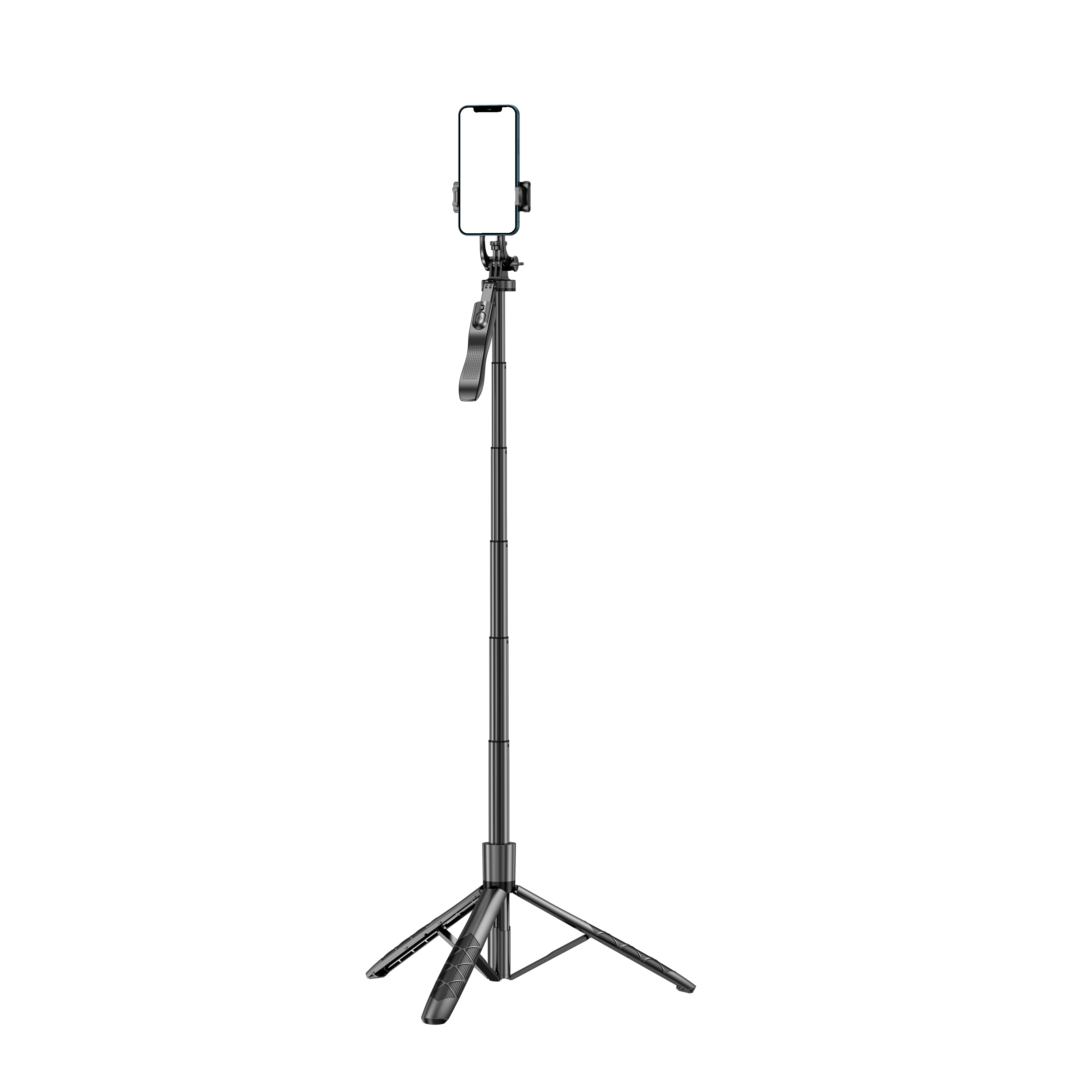 Balanced and steady umbrella-style live streaming tripod Bluetooth selfie stick pic 7