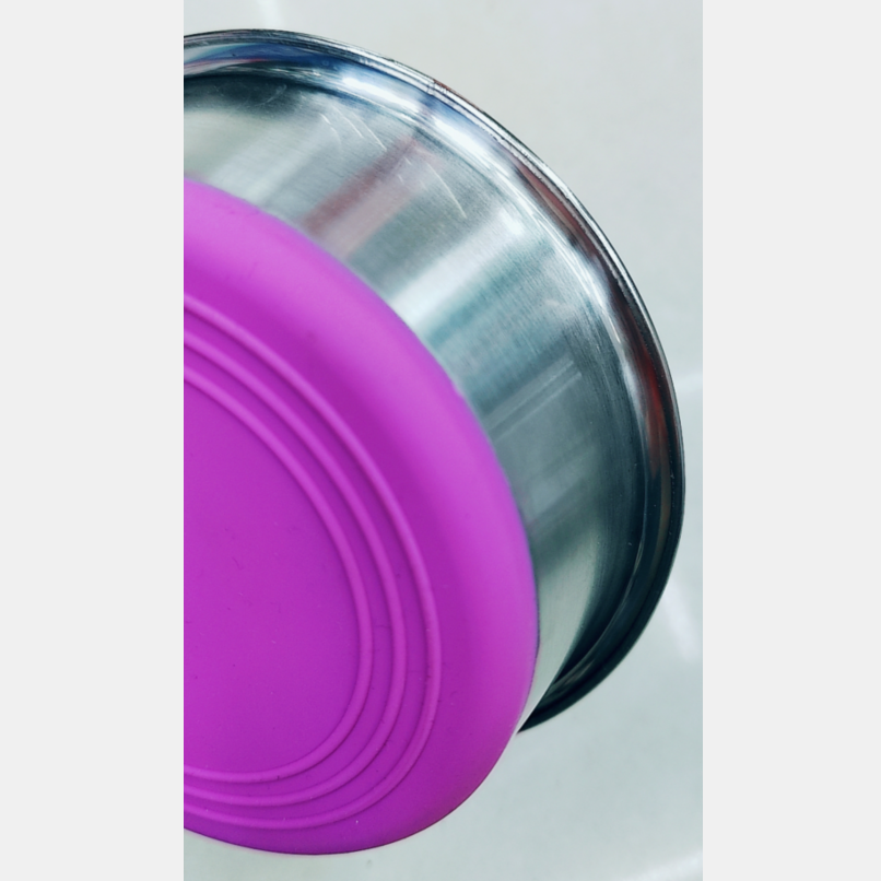 Silicone anti-slip bottom pet basin, cat and dog drinking and feeding basin Application Scenario