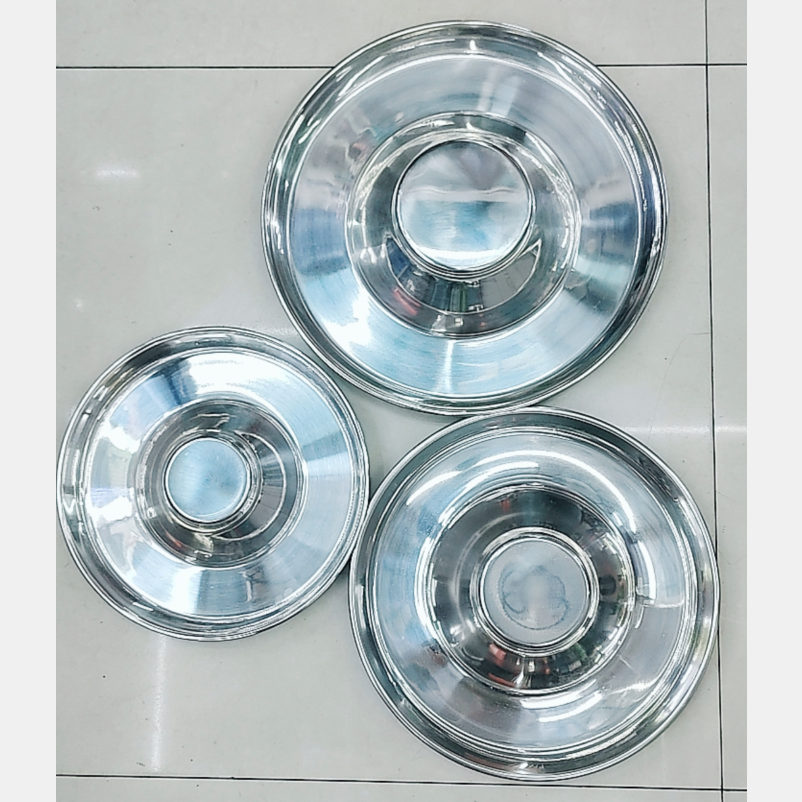 Stainless steel raised pet bowls, dog bowls, cat bowls and food stopper bowls for pet supplies full figure