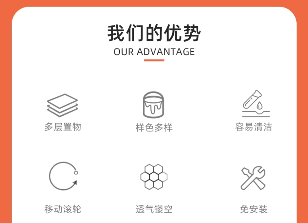 落地式多层收纳篮置物架果蔬厨房收纳架可移动家用零食储物架杂物收纳架外贸内贸厂家直销。详情图20