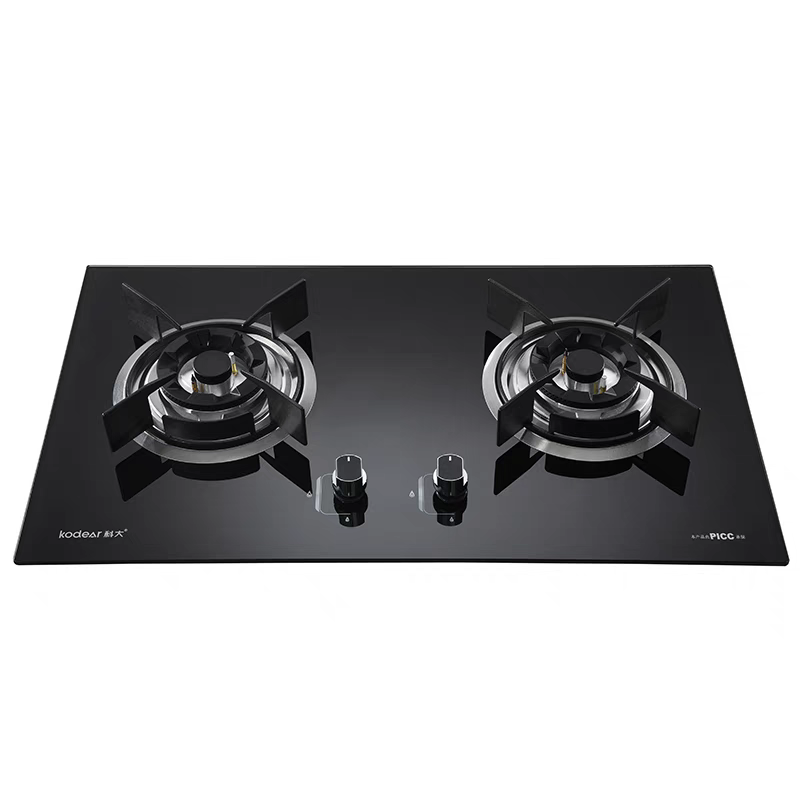 KODEAR S2 dual-burner household built-in countertop stove, natural gas liquefied gas stove details Picture