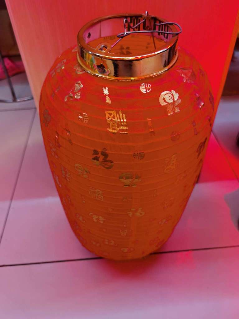 百福灯笼纸灯笼冬瓜灯喜庆工艺良江灯笼详情3