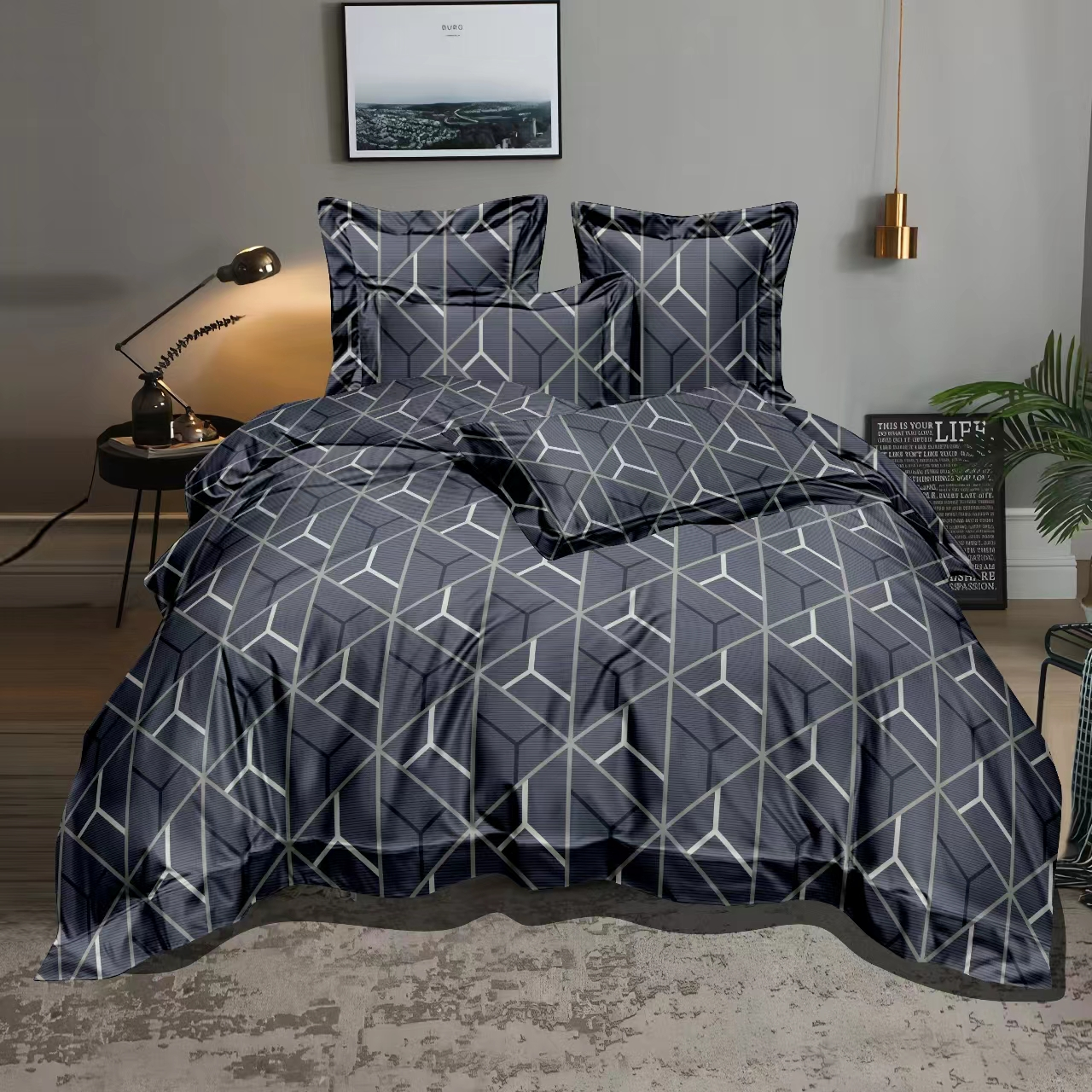 يتم غسل مجموعات الأغطية الست المكونة من ست أطقم في جميع المواسم Item Picture